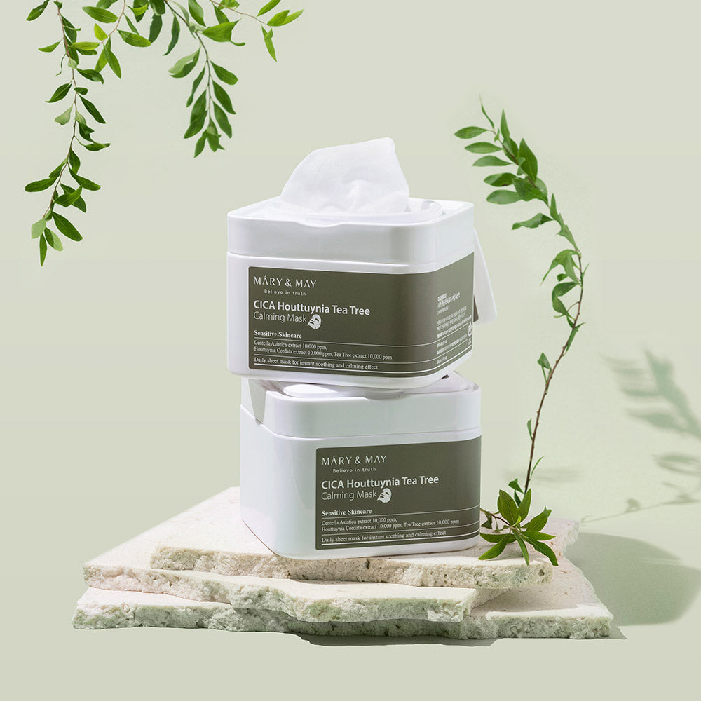 CICA Houttuynia Tea Tree Calming Mask 30ea