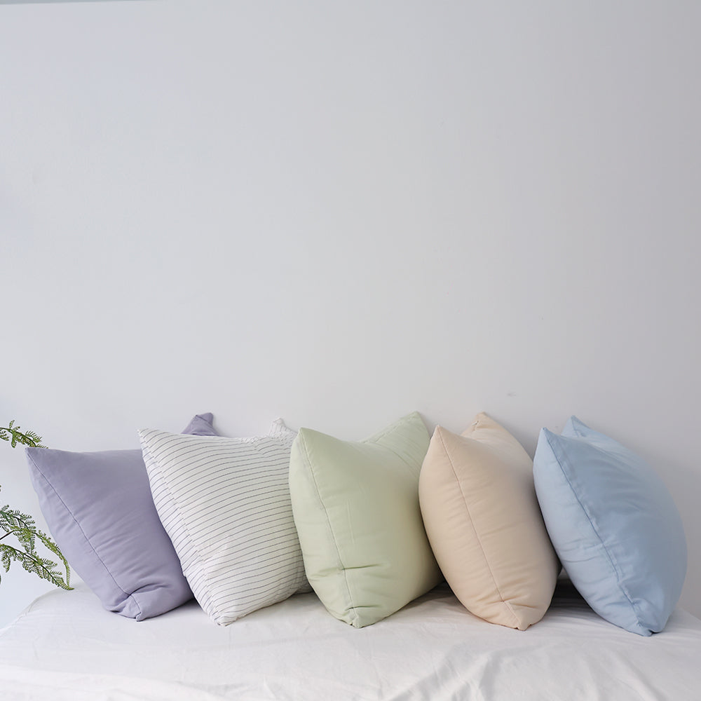 Plush and Soft Tofu Modal Solid Pillow Cover (9 colors / 50X70cm)