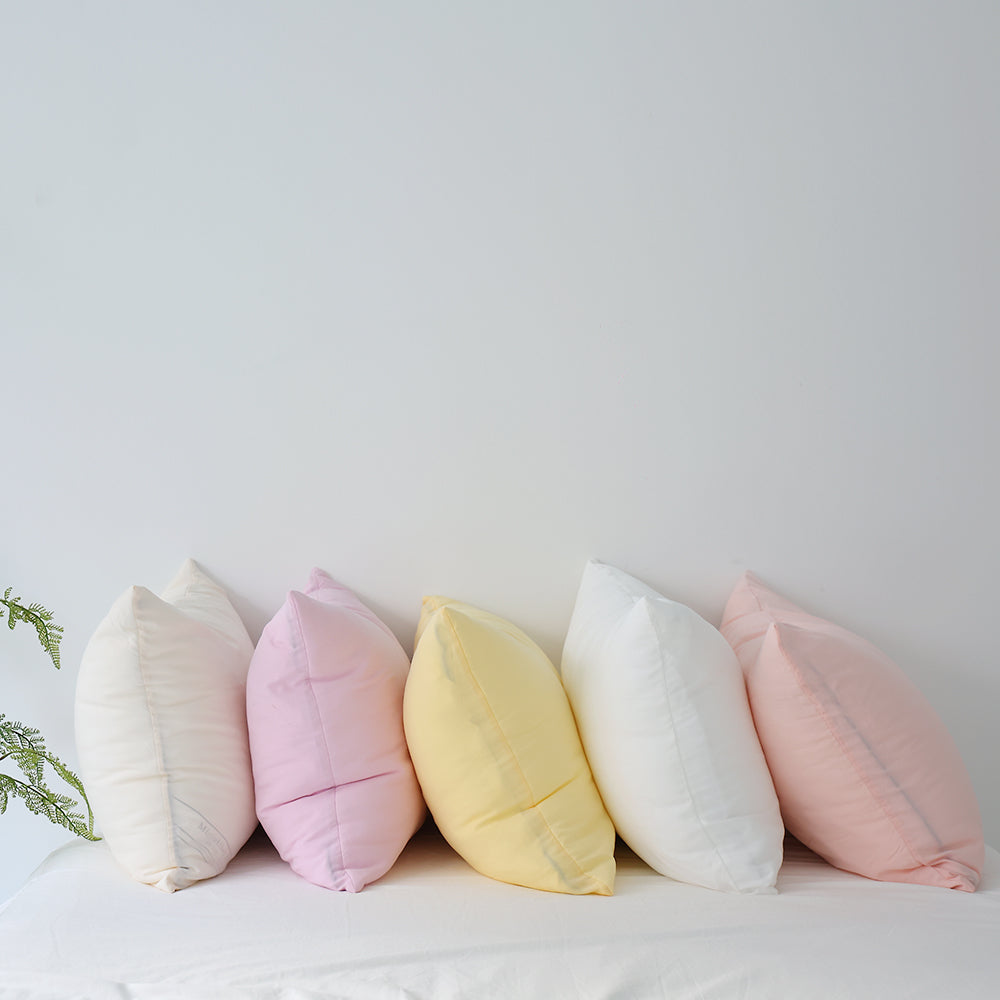 Plush and Soft Tofu Modal Solid Pillow Cover (9 colors / 50X70cm)