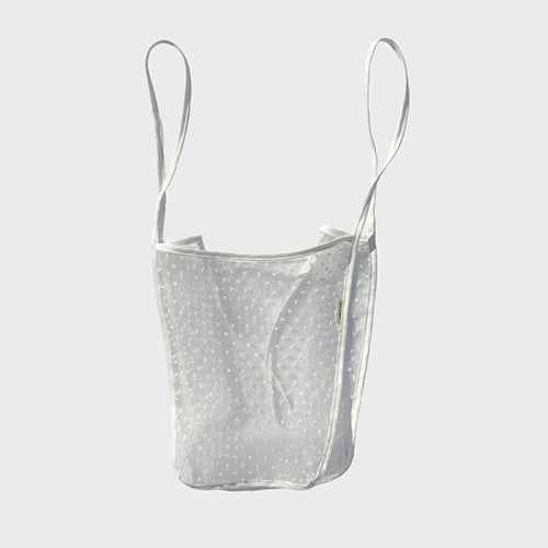 Strap ECO Shoulder Bag (Chiffon Dot)