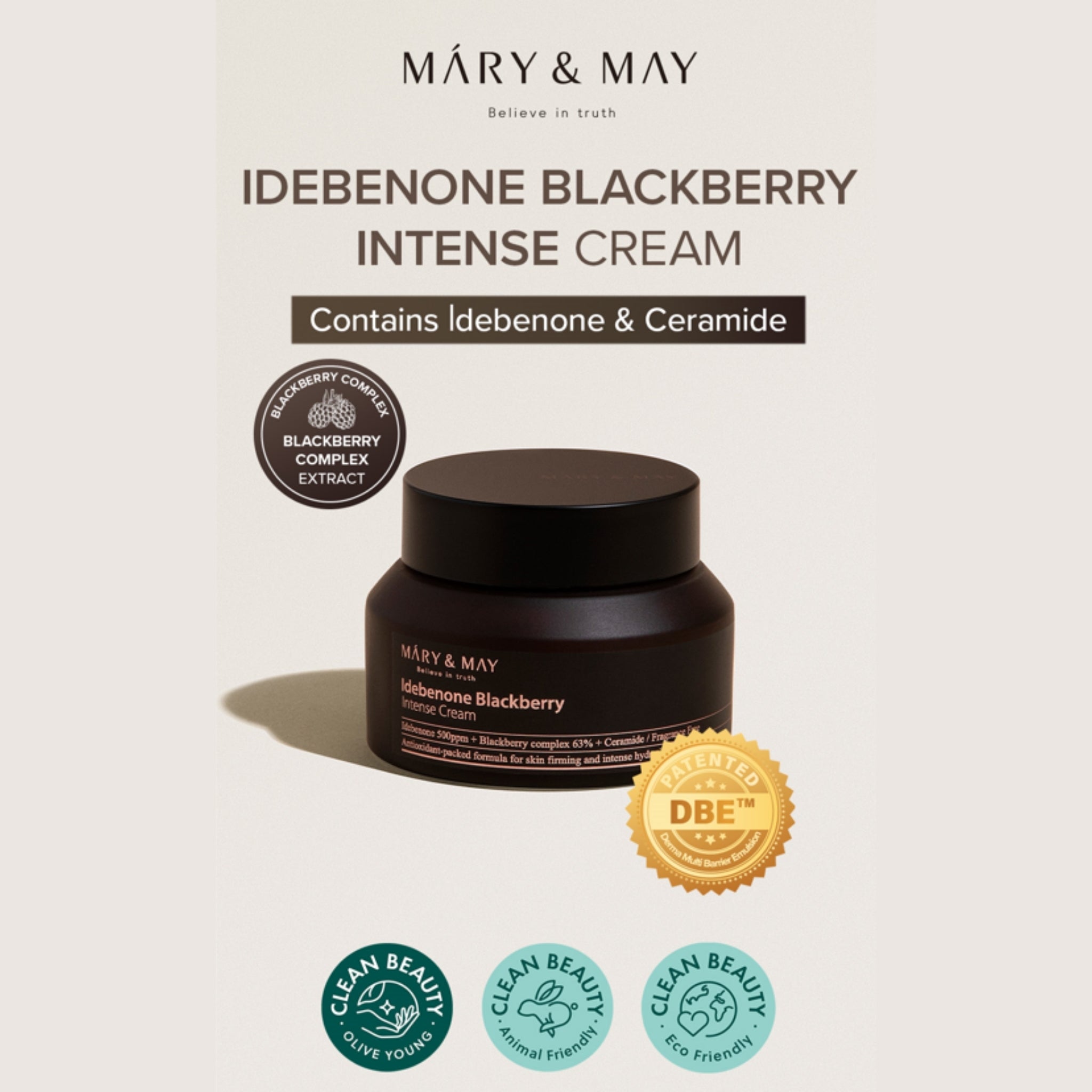 Idebenone + Blackberry Complex Intensive Cream