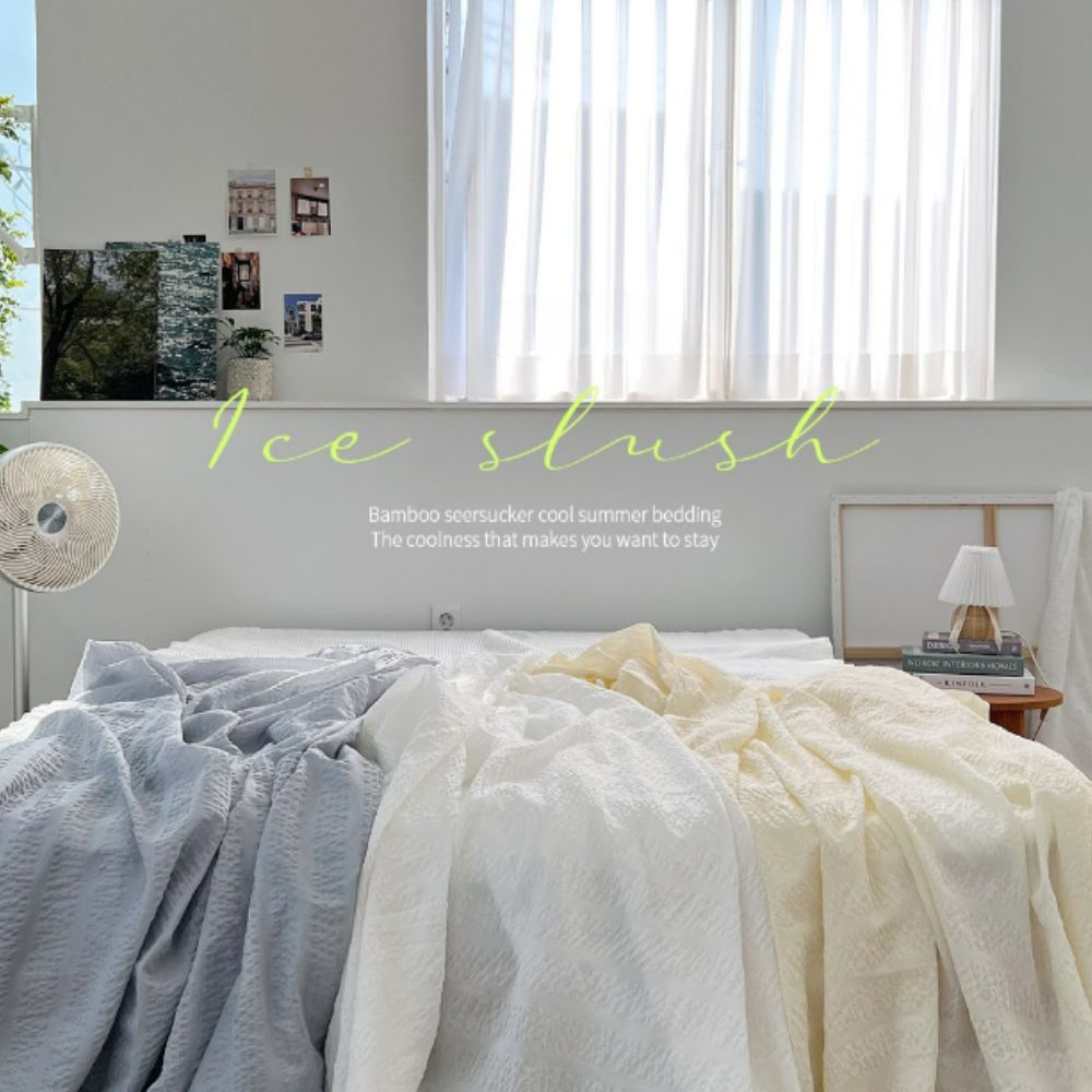 Bamboo Airy Linen Summer Blanket ( 3 colors )