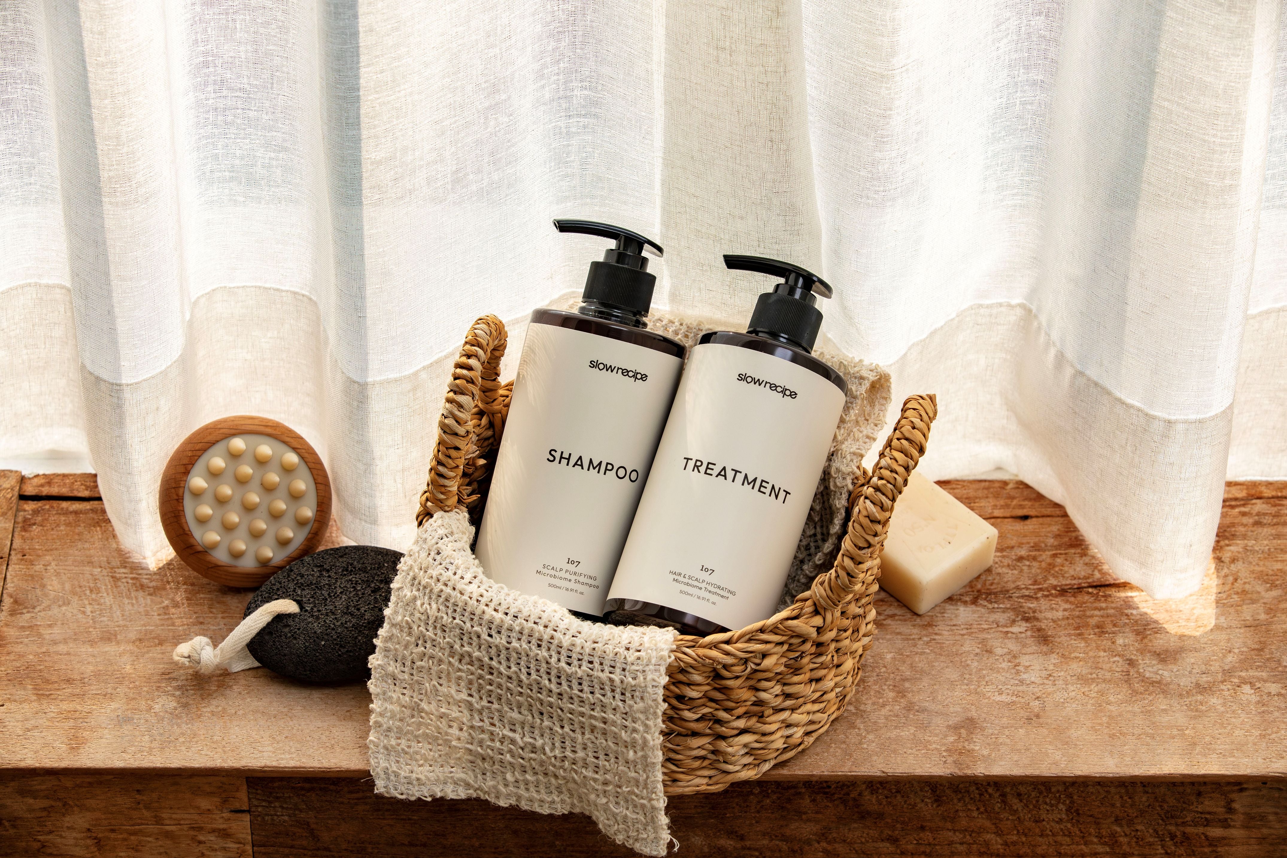 (NEW)Amenity Hair Set (Bottle+Refill)