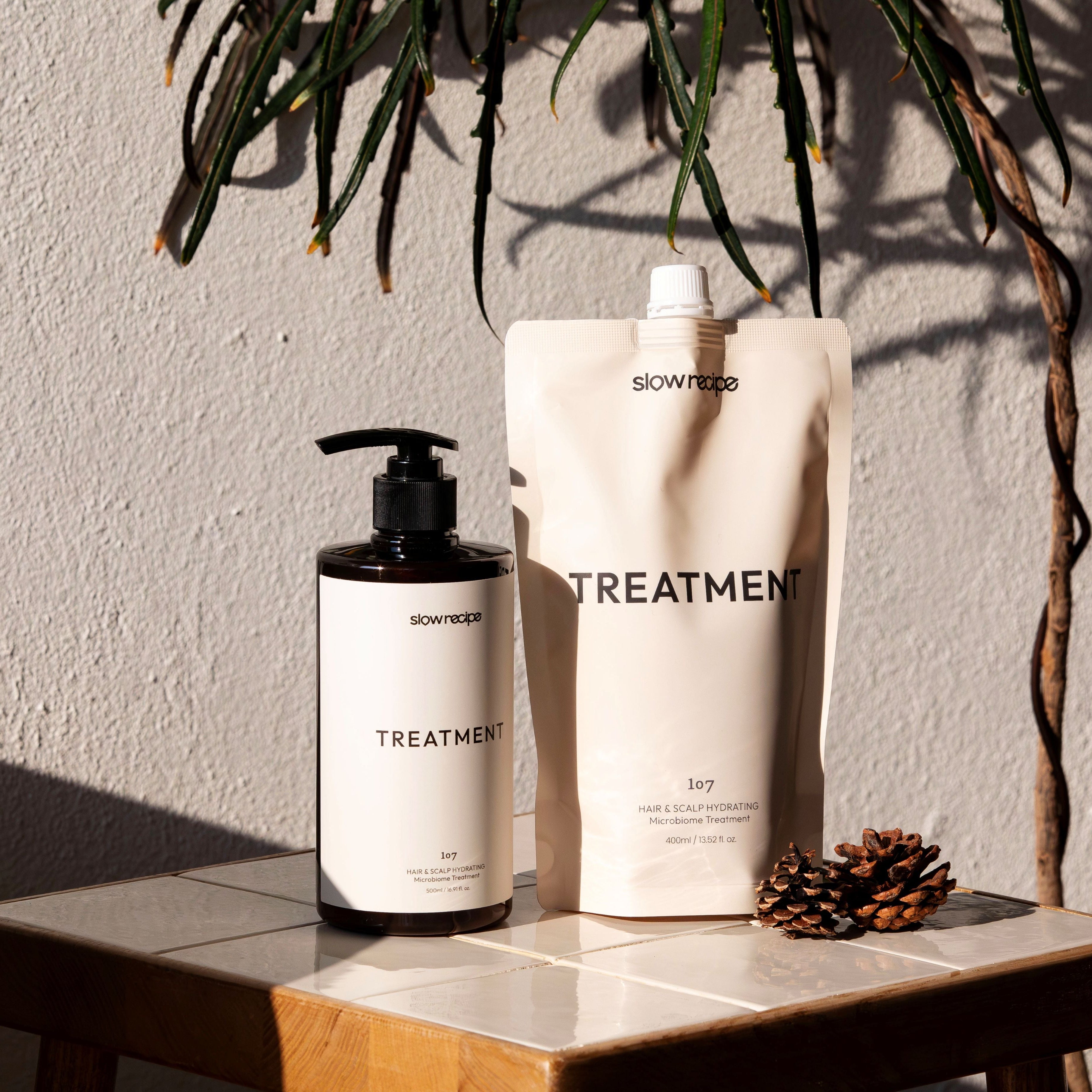 (NEW)Amenity HAIR & SCALP HYDRATING Microbiome Treatment (Bottle+Refill)