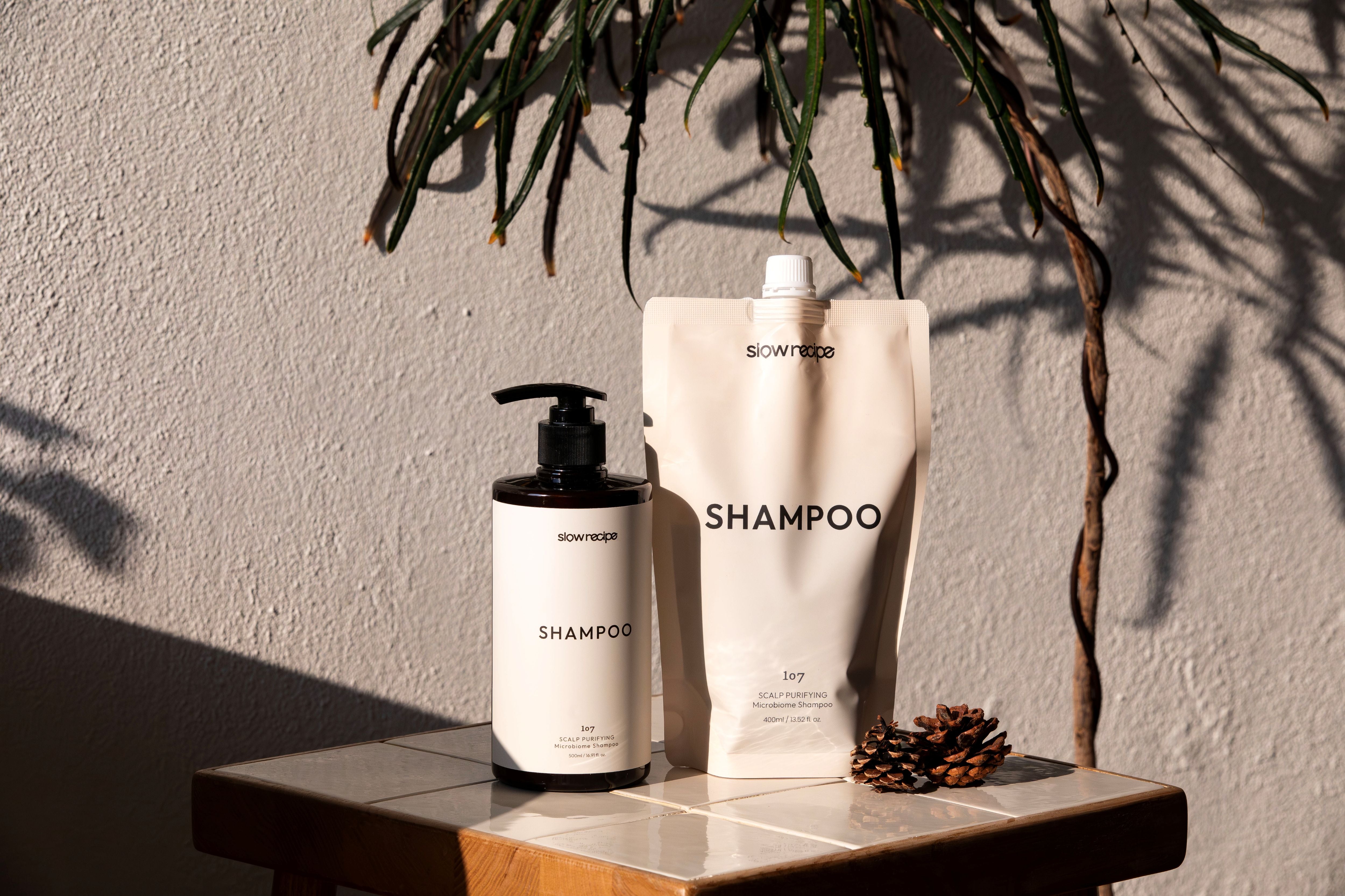 (NEW)Amenity SCALP PURIFYING Microbiome Shampoo(Bottle+Refill)