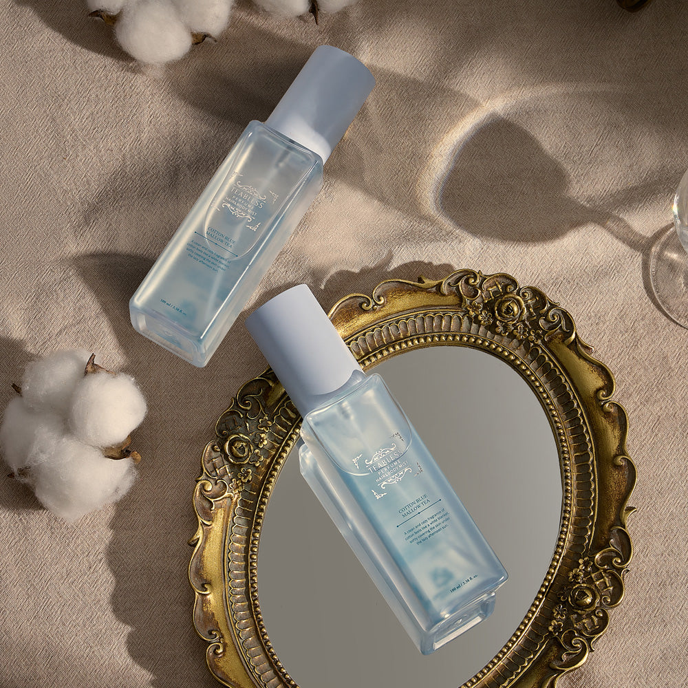 Cotton Blue Mallow Tea Perfume Hair&Body Mist 100ml/3.38Fl.oz.