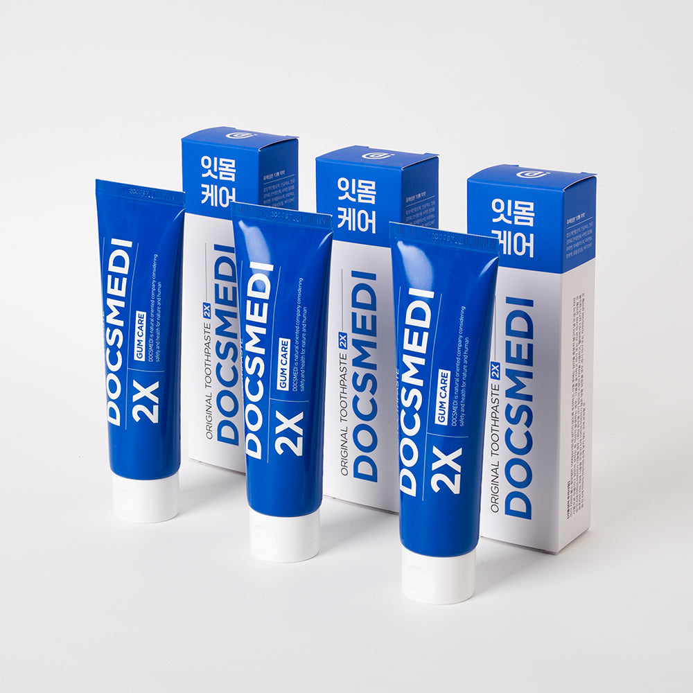 [Express Shipping] Doctrust 2X Gum Care Toothpaste (3-Pack)