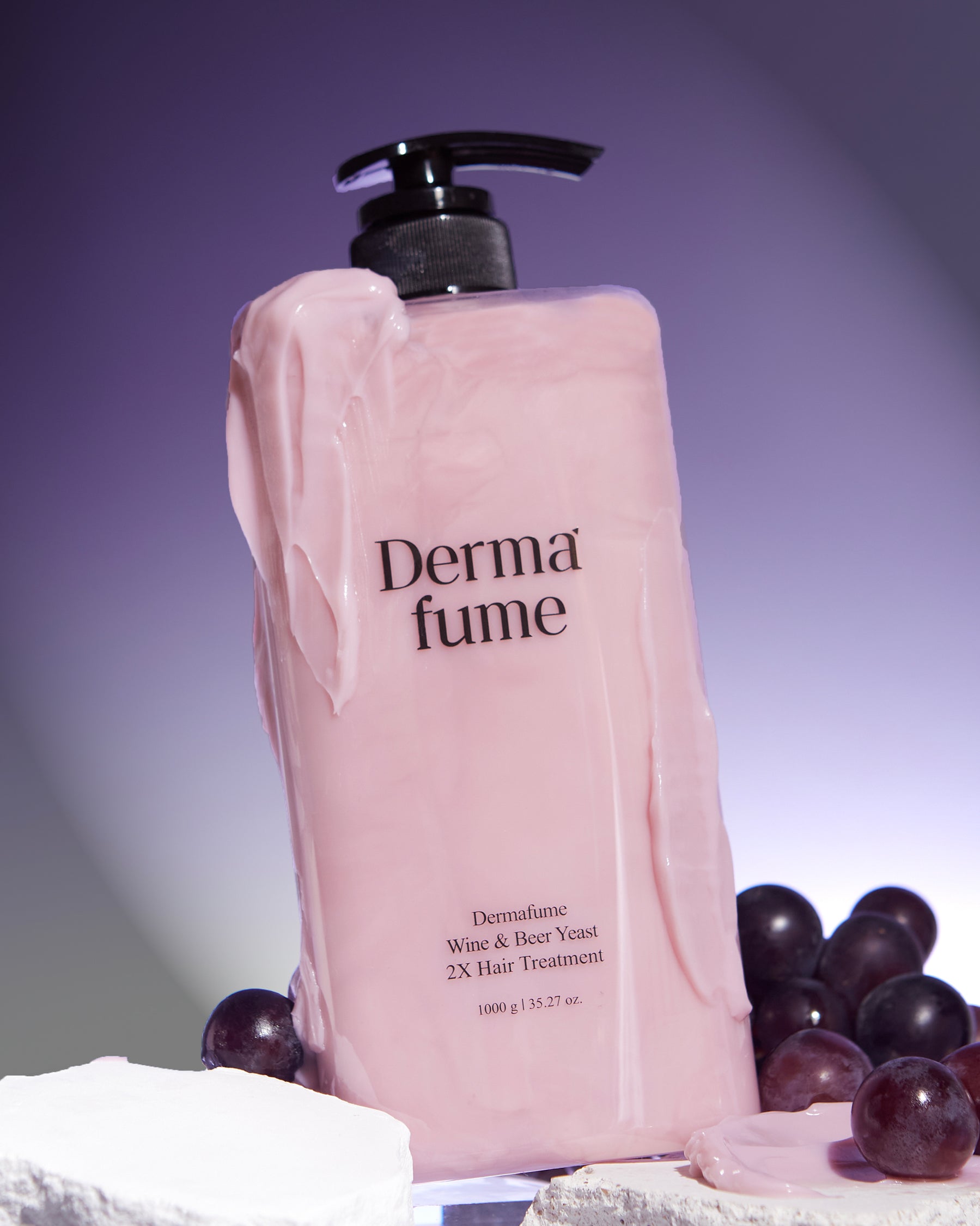 Dermafume Wine & Beer Yeast 2X  Hair Loss Treatment 1000g/33.8Fl.oz.