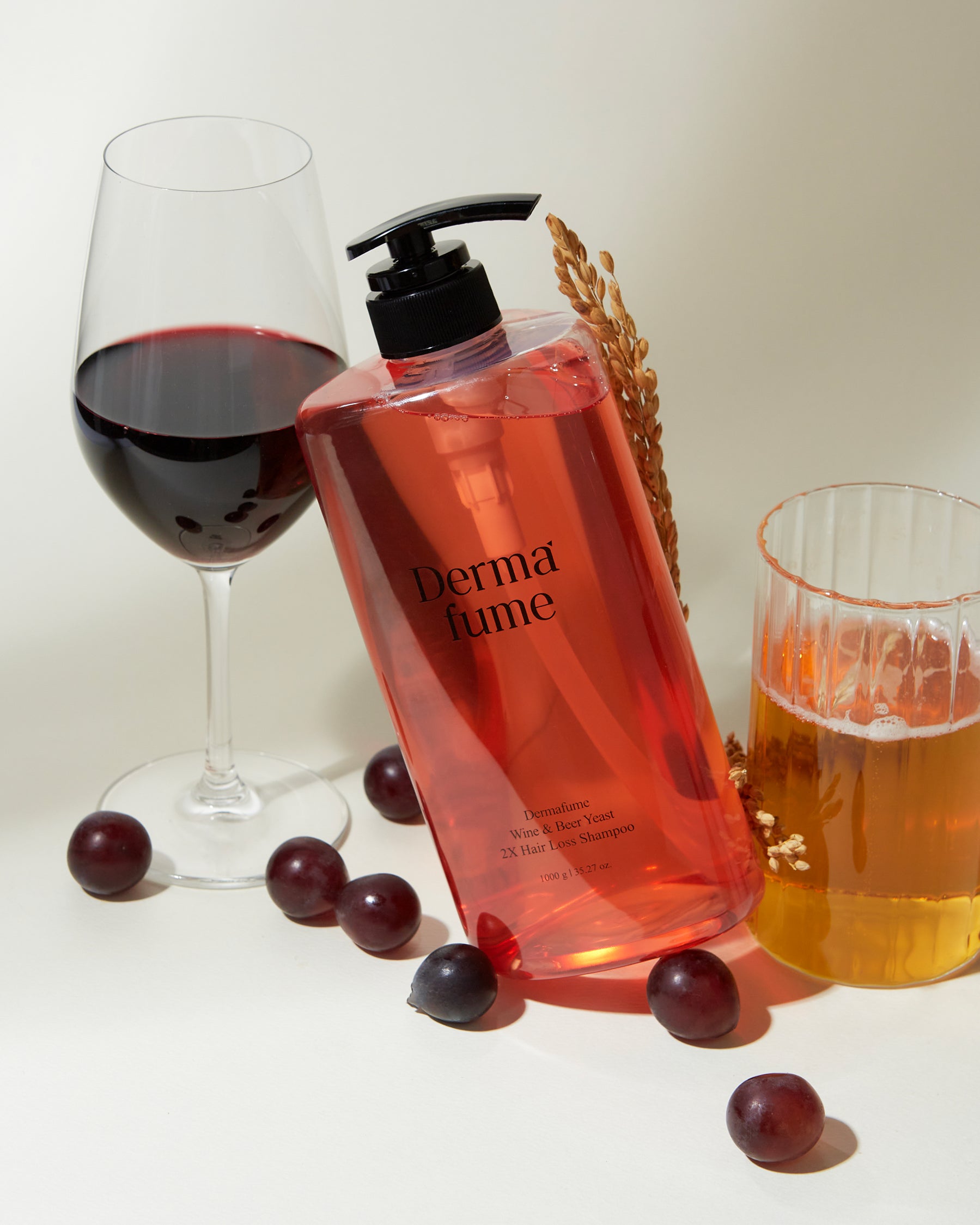 Dermafume Wine & Beer Yeast 2X  Hair Loss Shampoo 1000g/33.8 Fl.oz.