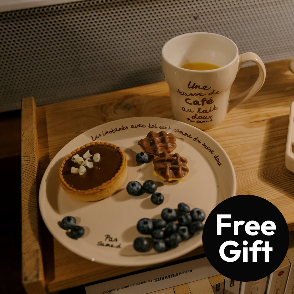 Holiday Plate + Coffee Mug Set (2 Colors)