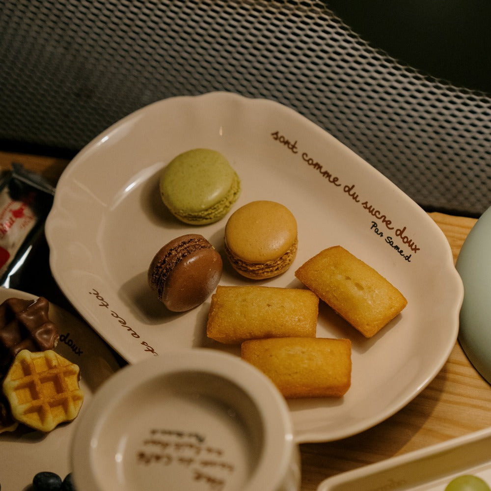 ホリデーオーバルプレート（3色）