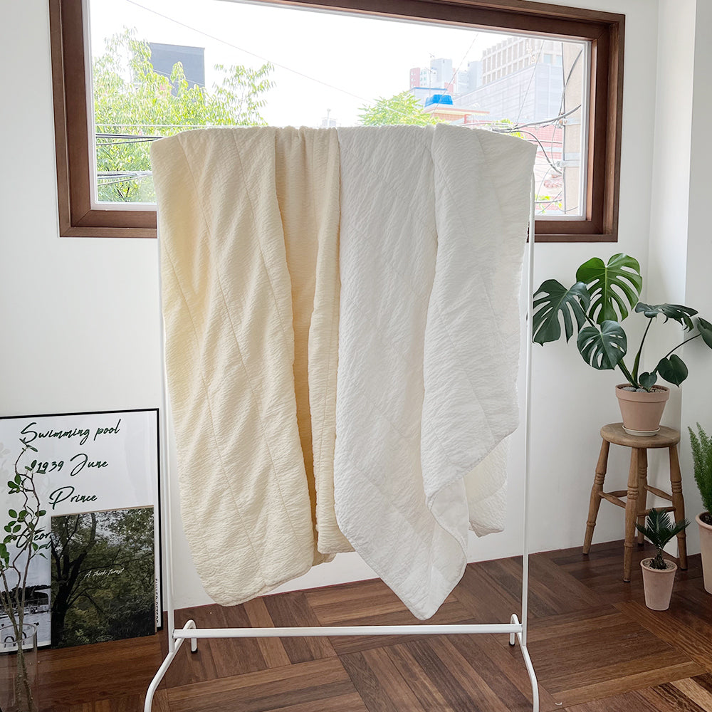 Daegu1988 Bamboo Airy Linen Blanket (2colors)