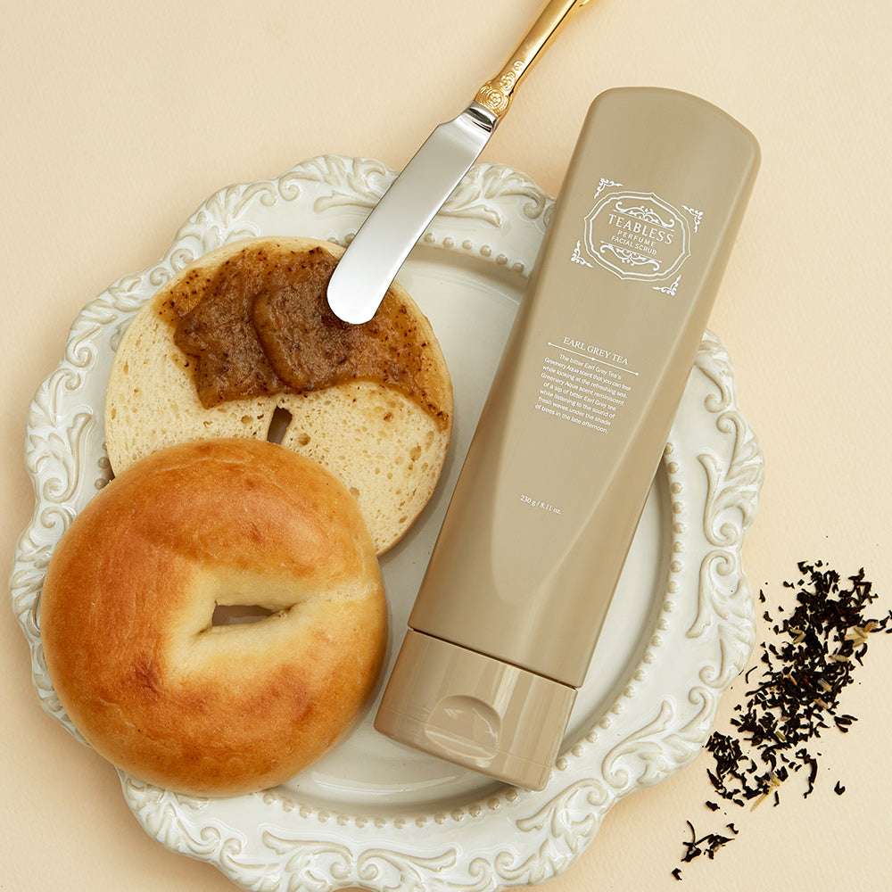 Earl Grey Tea Jam Facial Peeling Scrub Foam 230g/8.11Fl.oz.