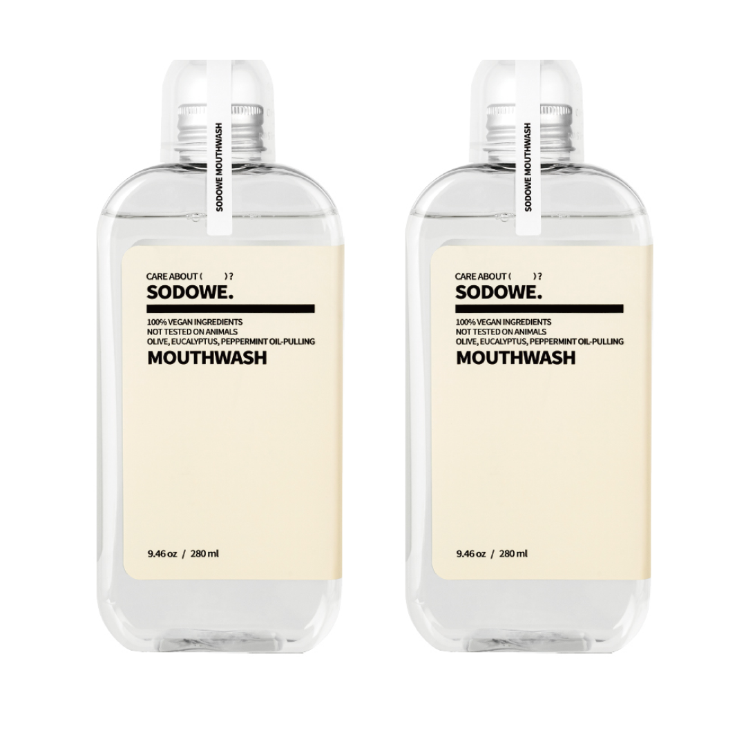 Vegan Oil-Pulling Mouthwash 9.4 fl oz (2 Bottles)