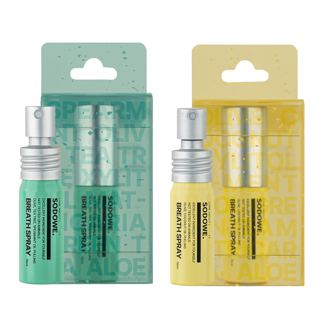 Breath Spray Applemint + Breath Spray Vanilla