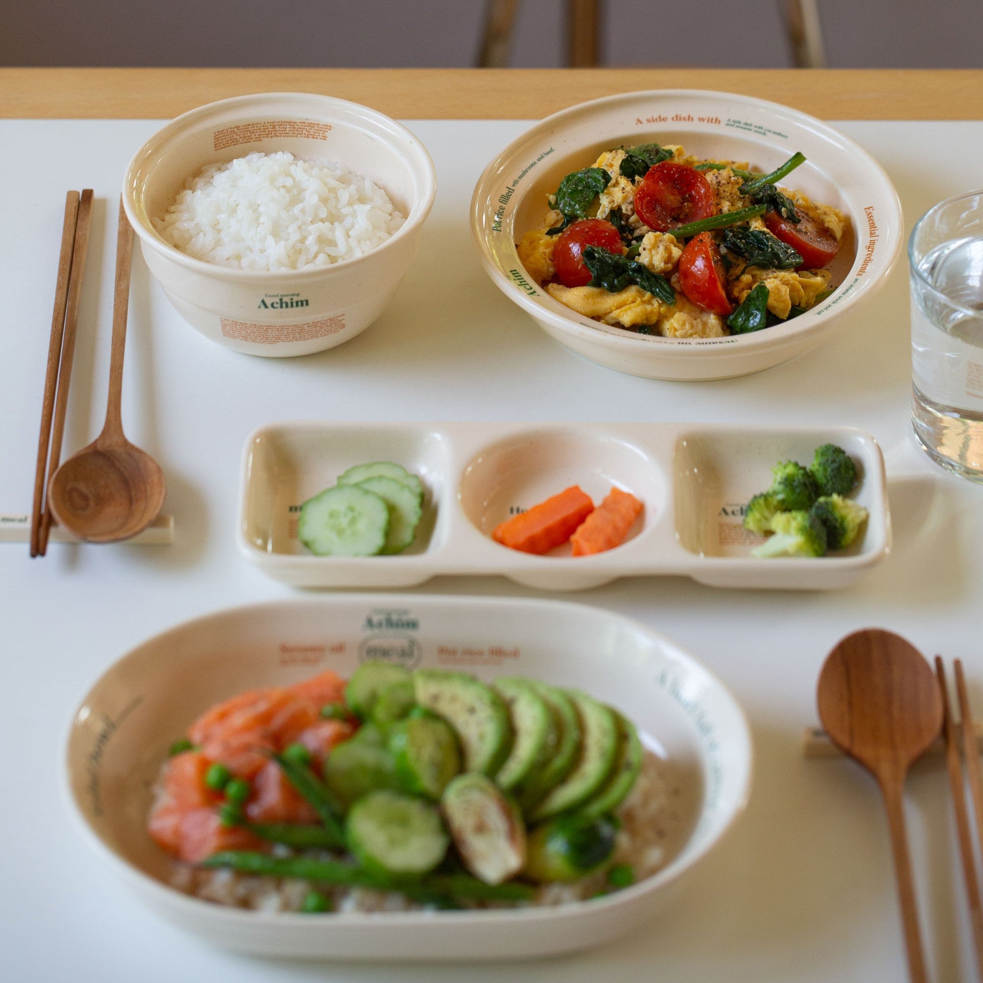 Express Shipping] Weekend 9 Single Person Dinnerware Gift Set
