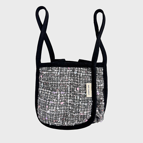 Strap ECO Shoulder Bag ( Mini Tweed, 2 colors )