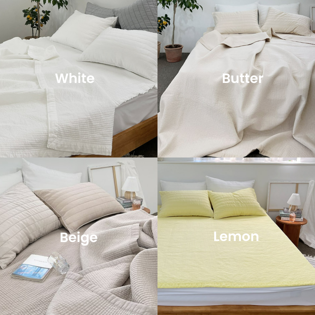 Shivering Airy Linen Summer Flat sheet ( 7 colors )