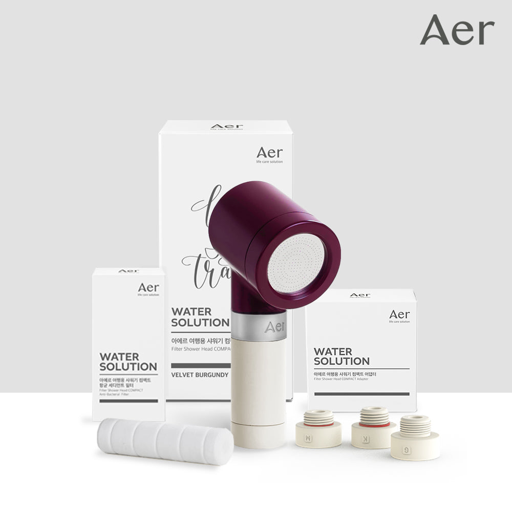 Aer Compact Travel Shower SET