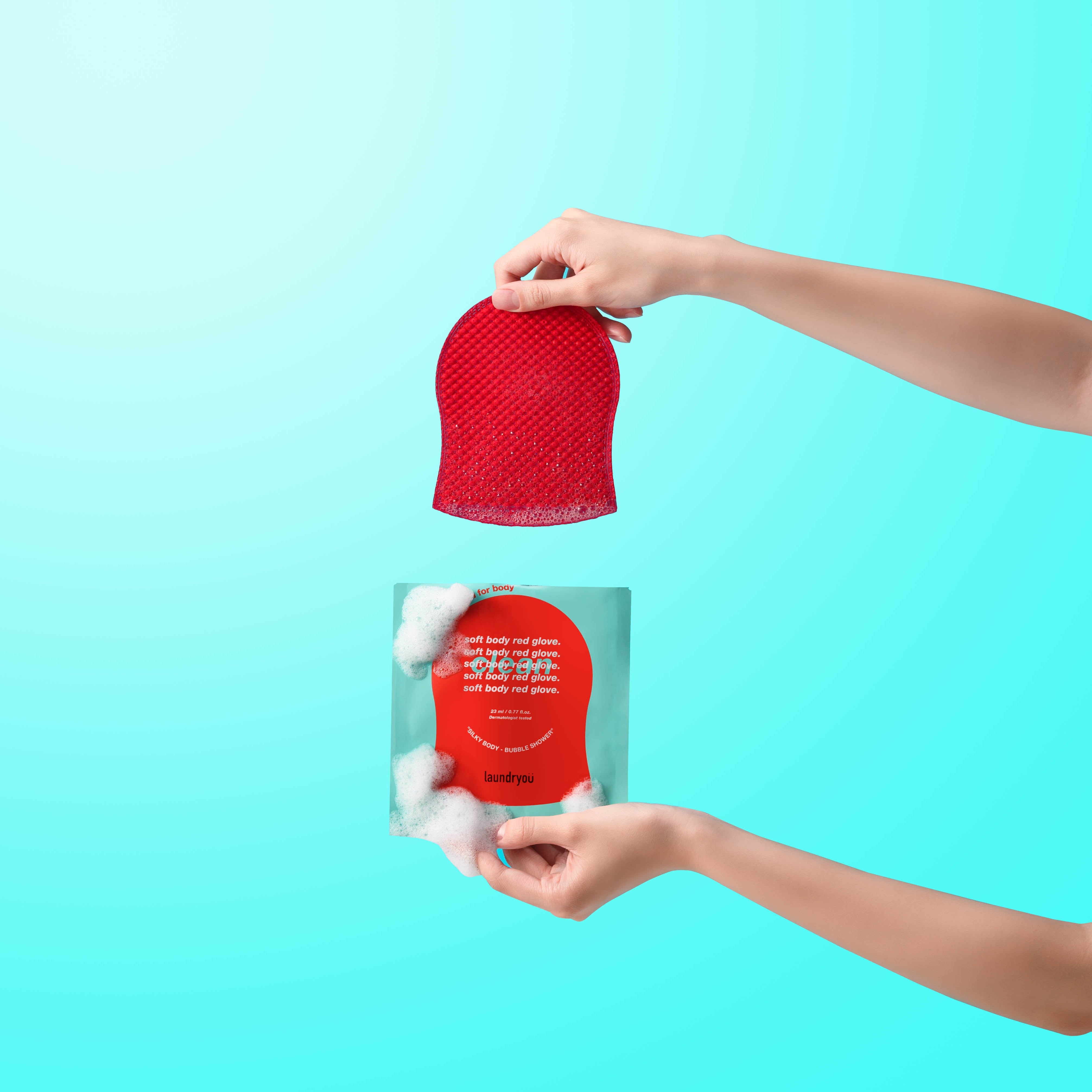 Soft Body Red Glove Clean (5ea)