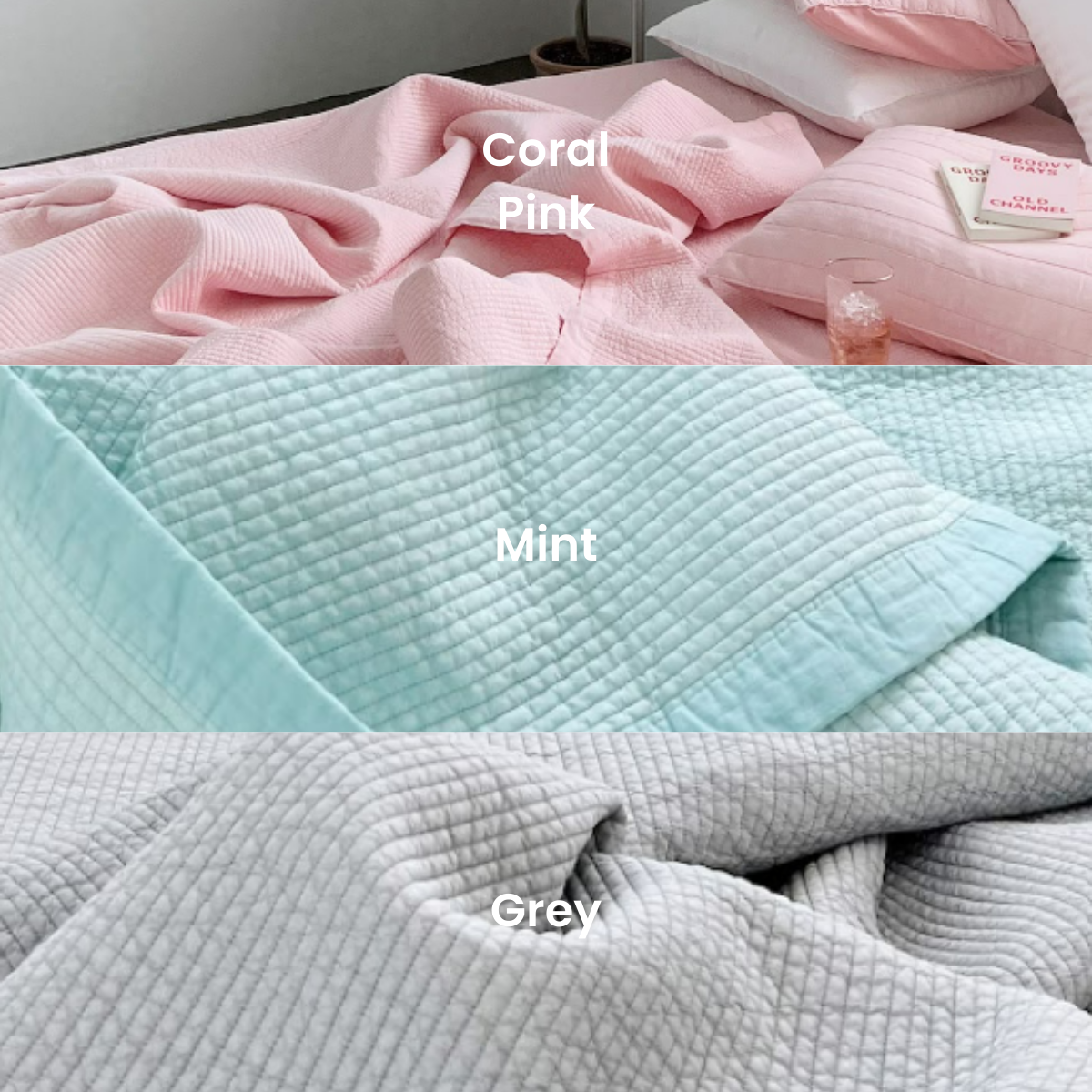 Shivering Airy Linen Summer Flat sheet ( 7 colors )