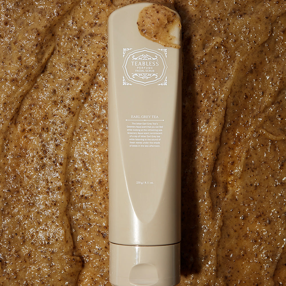 Earl Grey Tea Jam Facial Peeling Scrub Foam 230g/8.11Fl.oz.