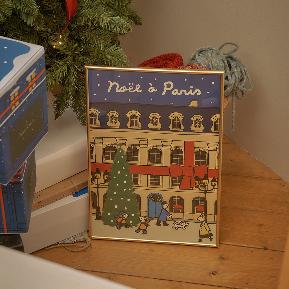 French Noel Poster (A3 Size / unframed)