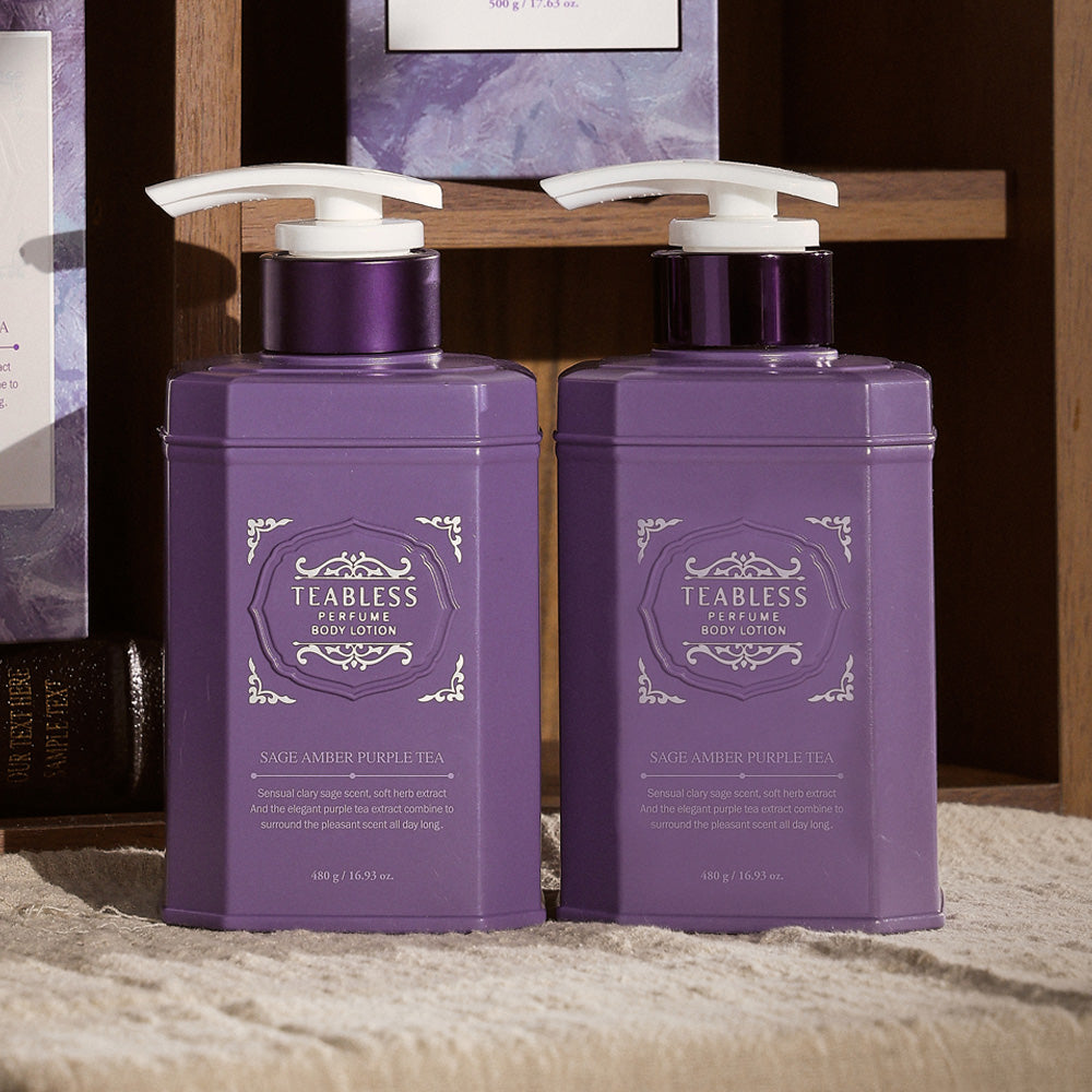 Sage Amber Purple Tea Perfume Body Lotion