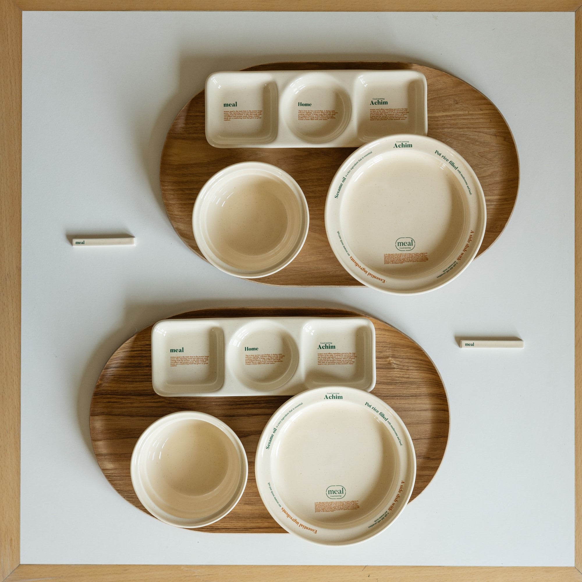[weekend 9] 3-Compartment Divided Plate