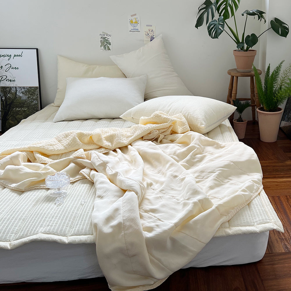 Bamboo Airy Linen Blanket (2colors)