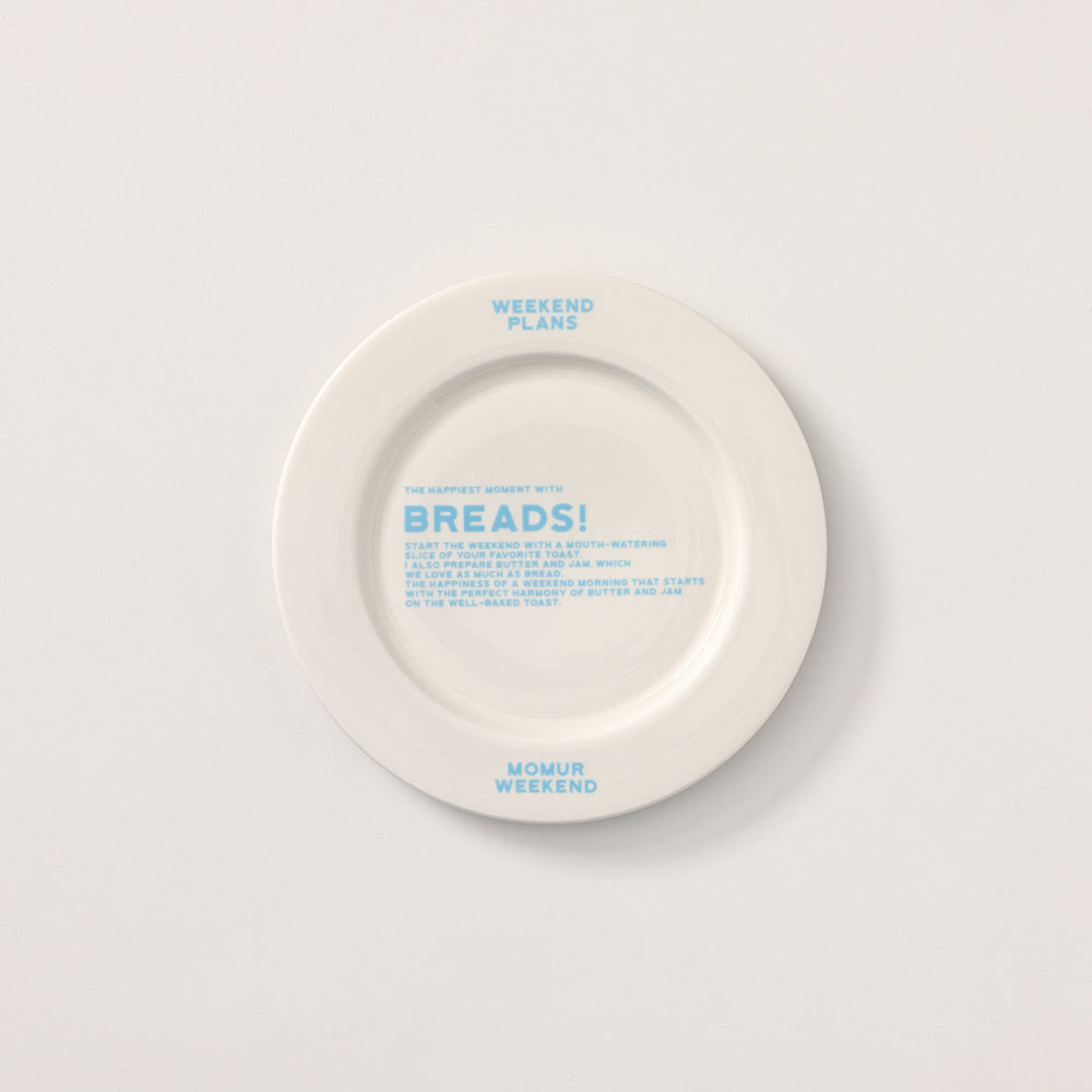 [weekend 5] Bread Plate