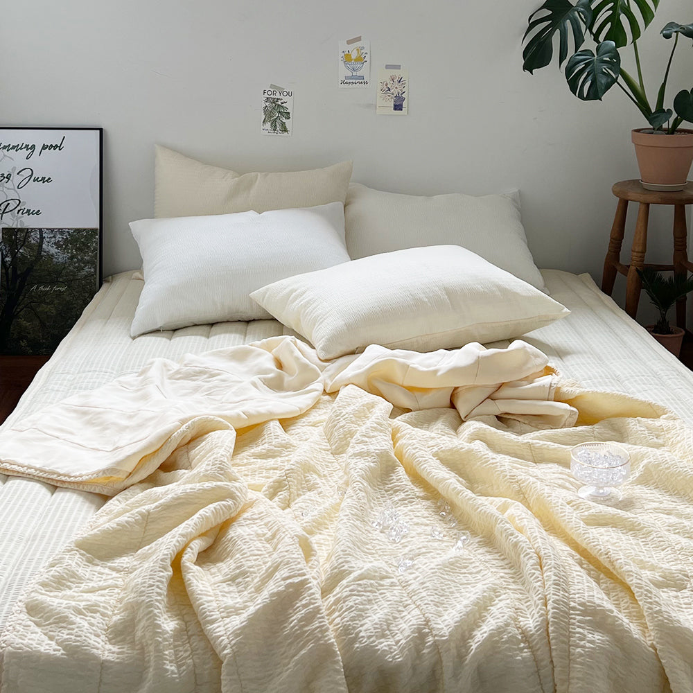 Bamboo Airy Linen Blanket (2colors)