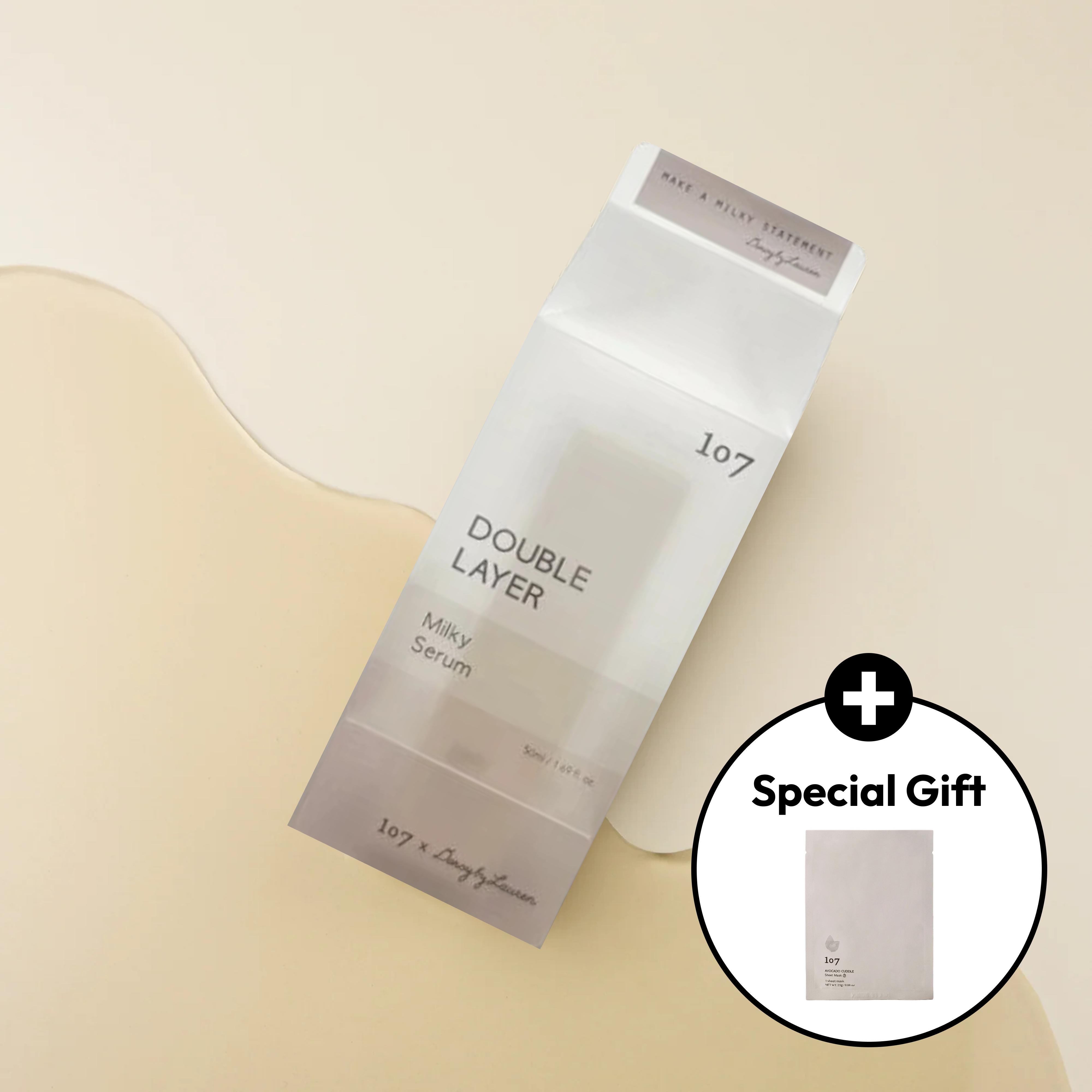 107 DOUBLE LAYER Milky Serum