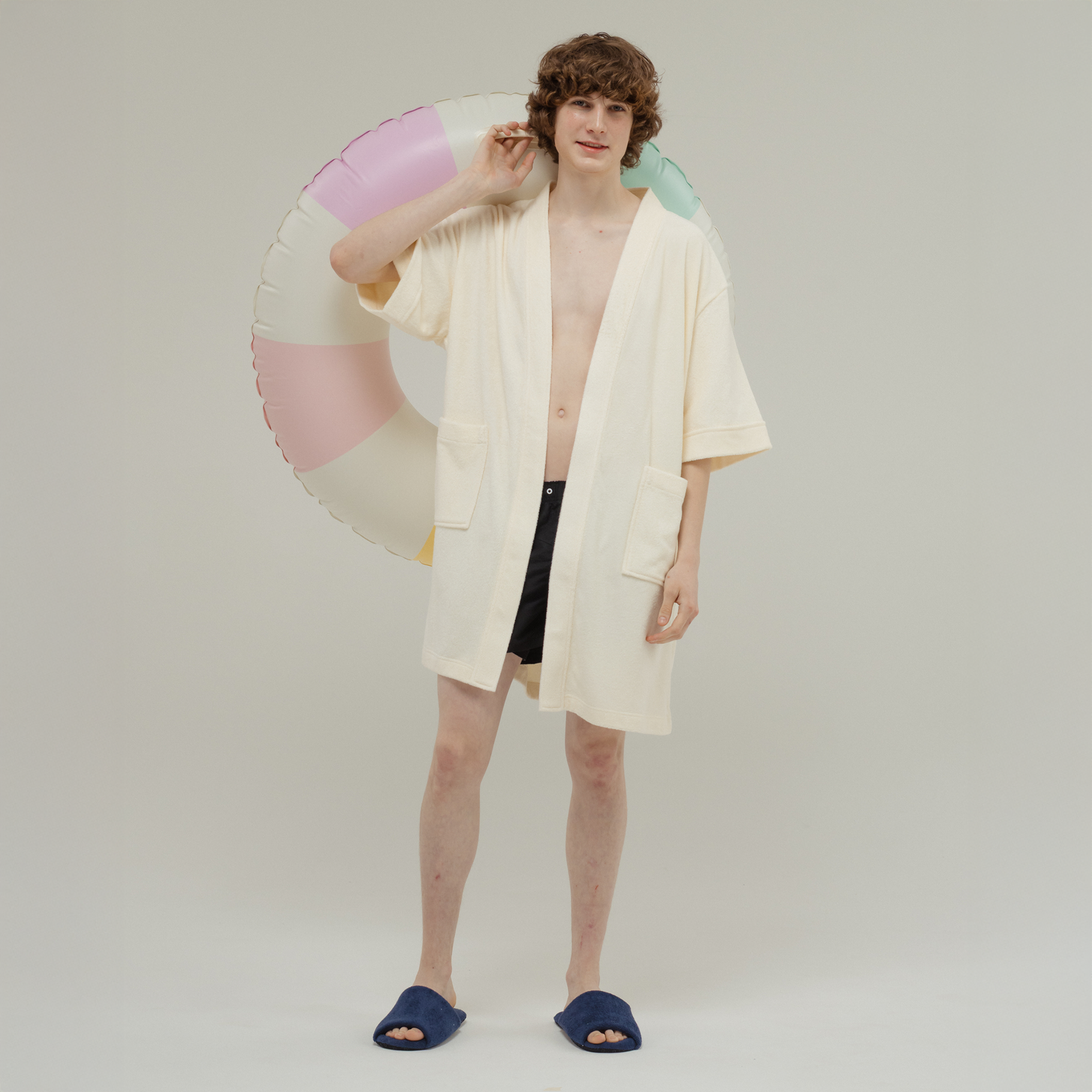 Terry modal Short Robe