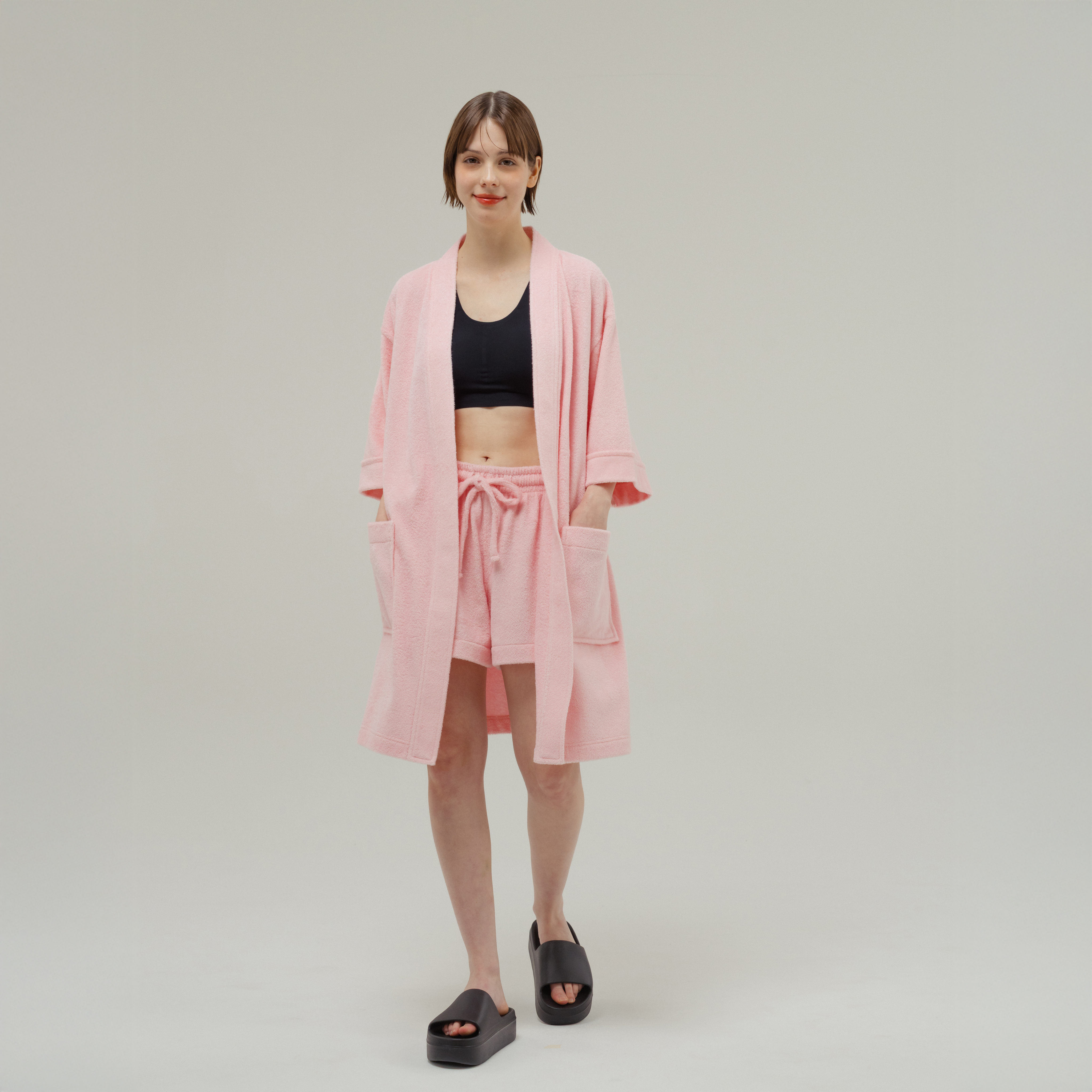 Terry modal Short Robe