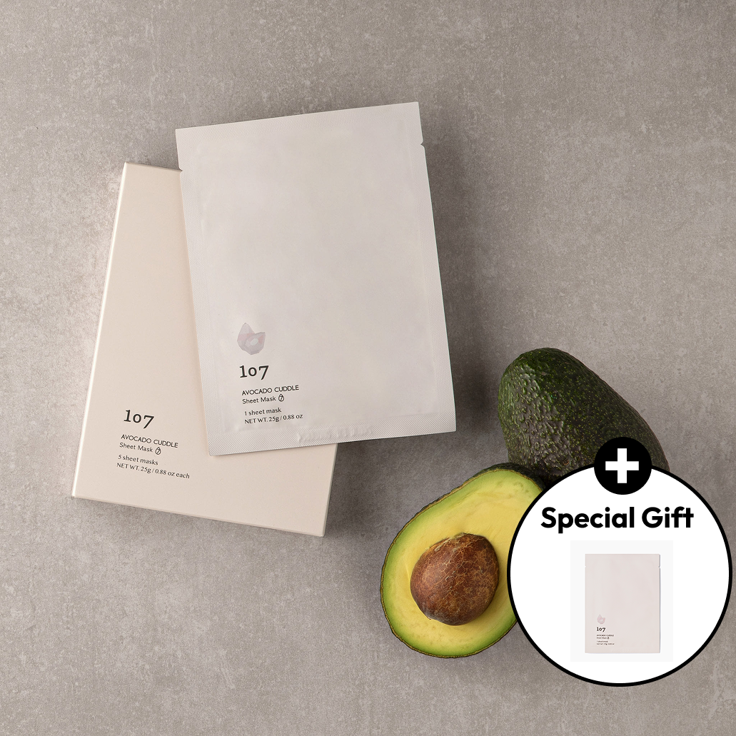 107 AVOCADO CUDDLE Sheet Mask(5 Sheets)