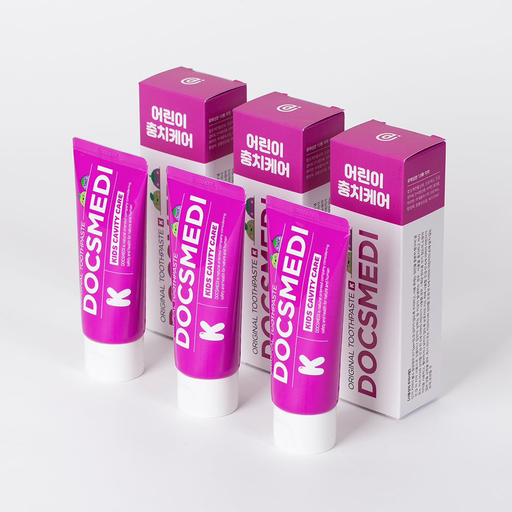 [Express Shipping] Doctrust K Kid-Friendly Toothpaste (3-Pack)
