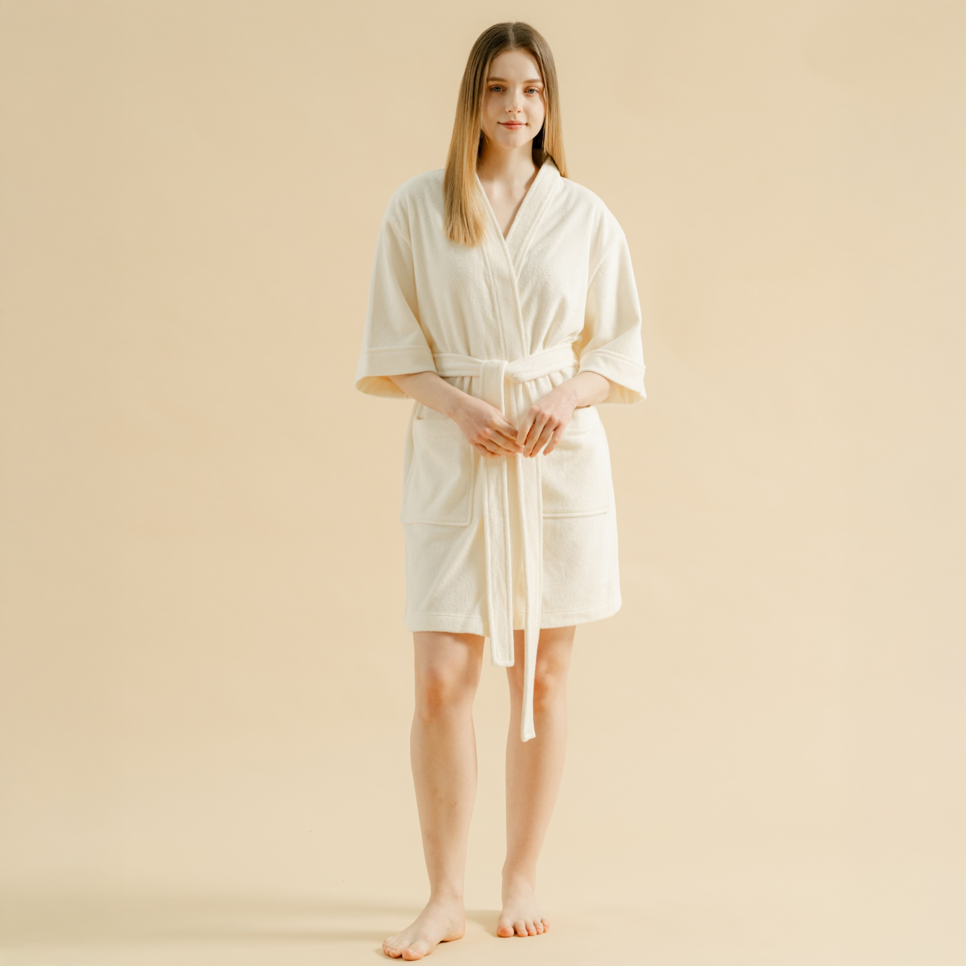 Terry modal Short Robe