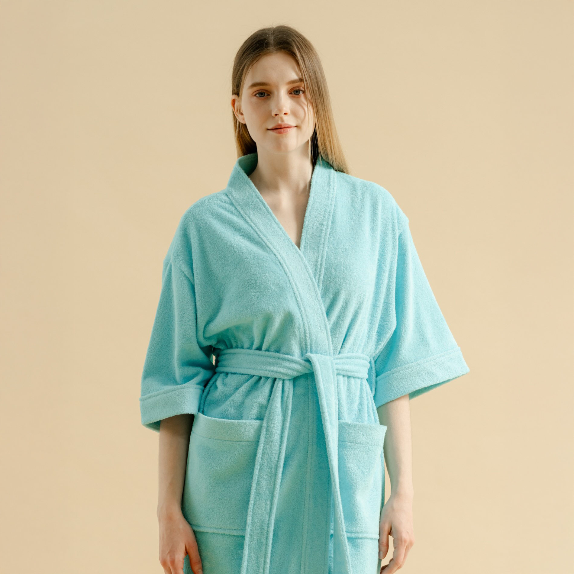 Terry modal Short Robe