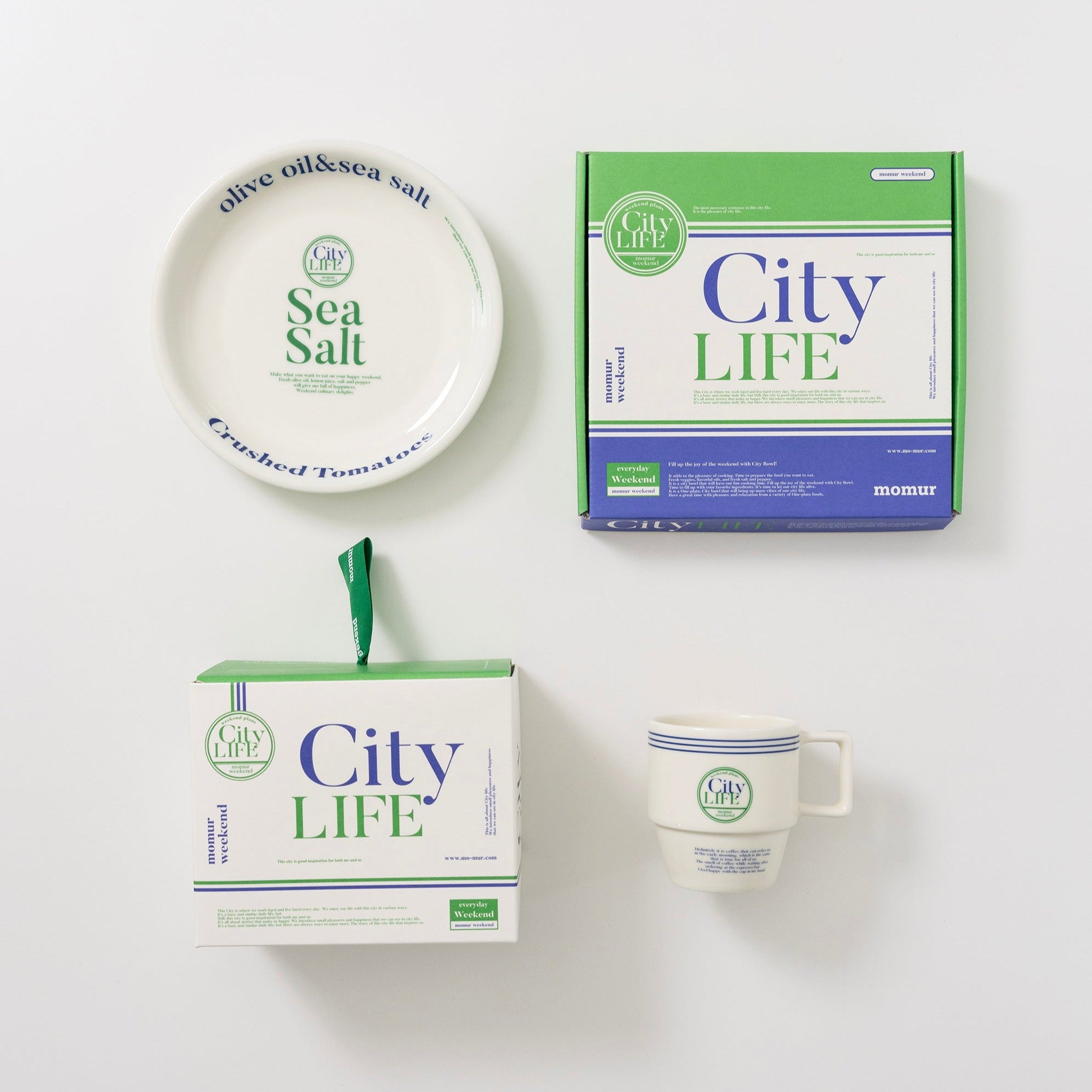 [weekend 6] City Life Mug & Bowl SET