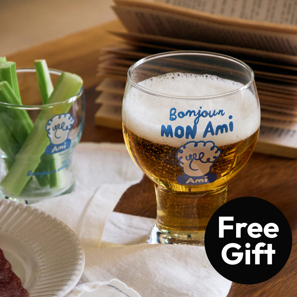 Mon Ami Beer Glass