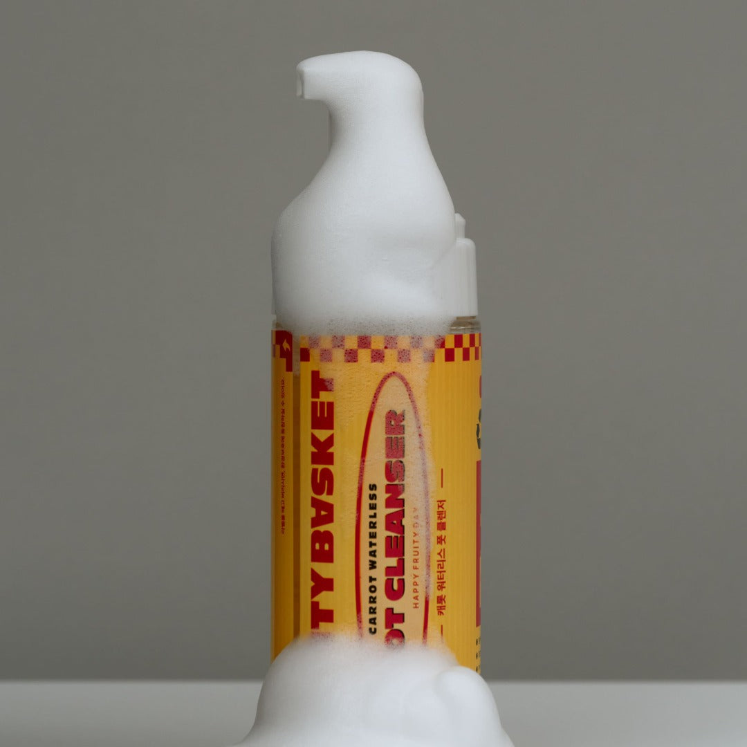 Carrot Waterless Foot Cleanser