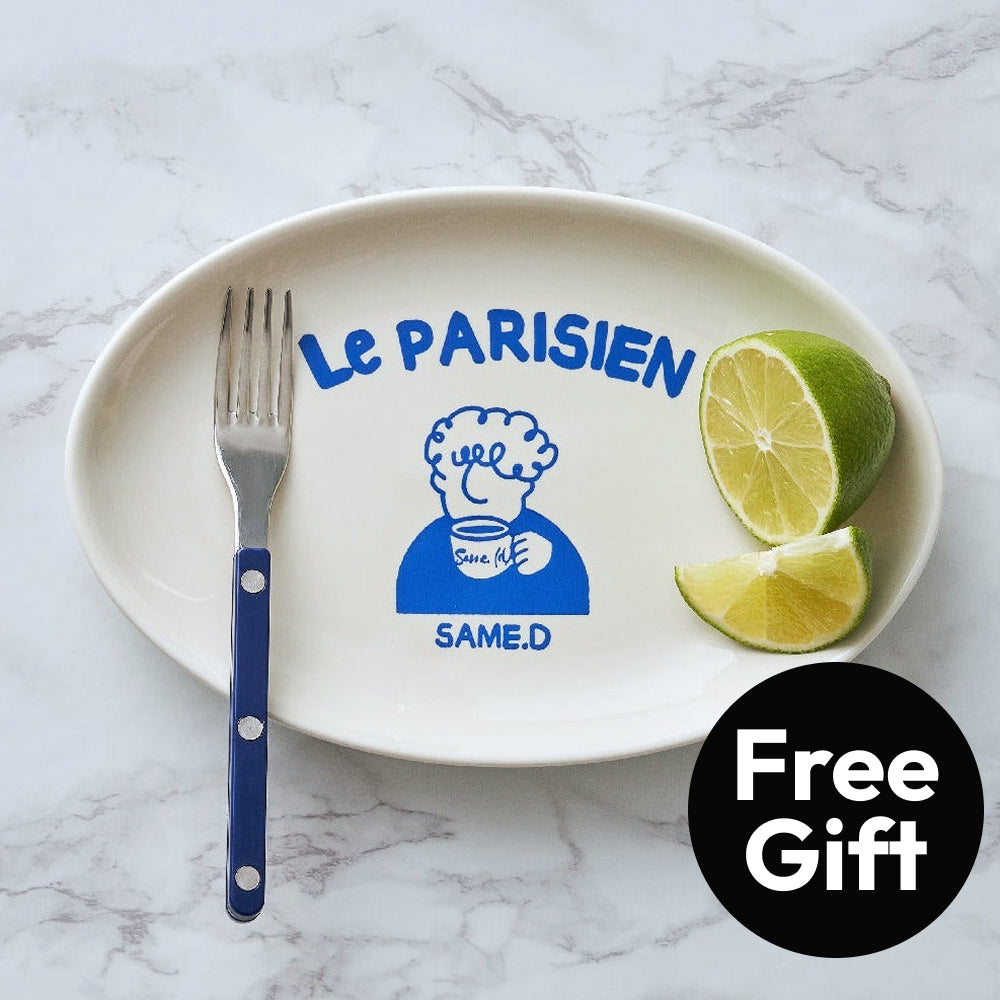 Le Parisien Oval Plate