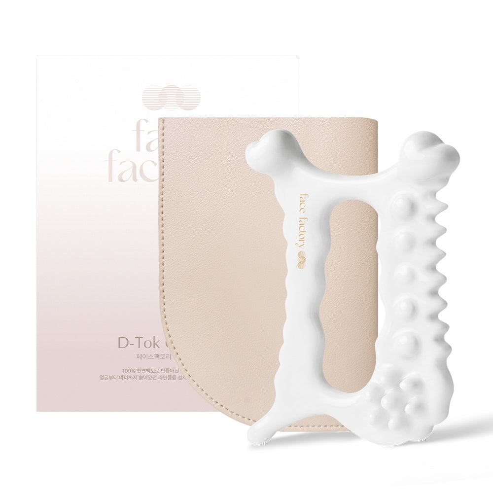 [Set] D-Tok Guasha + Organic Jojoba Oil