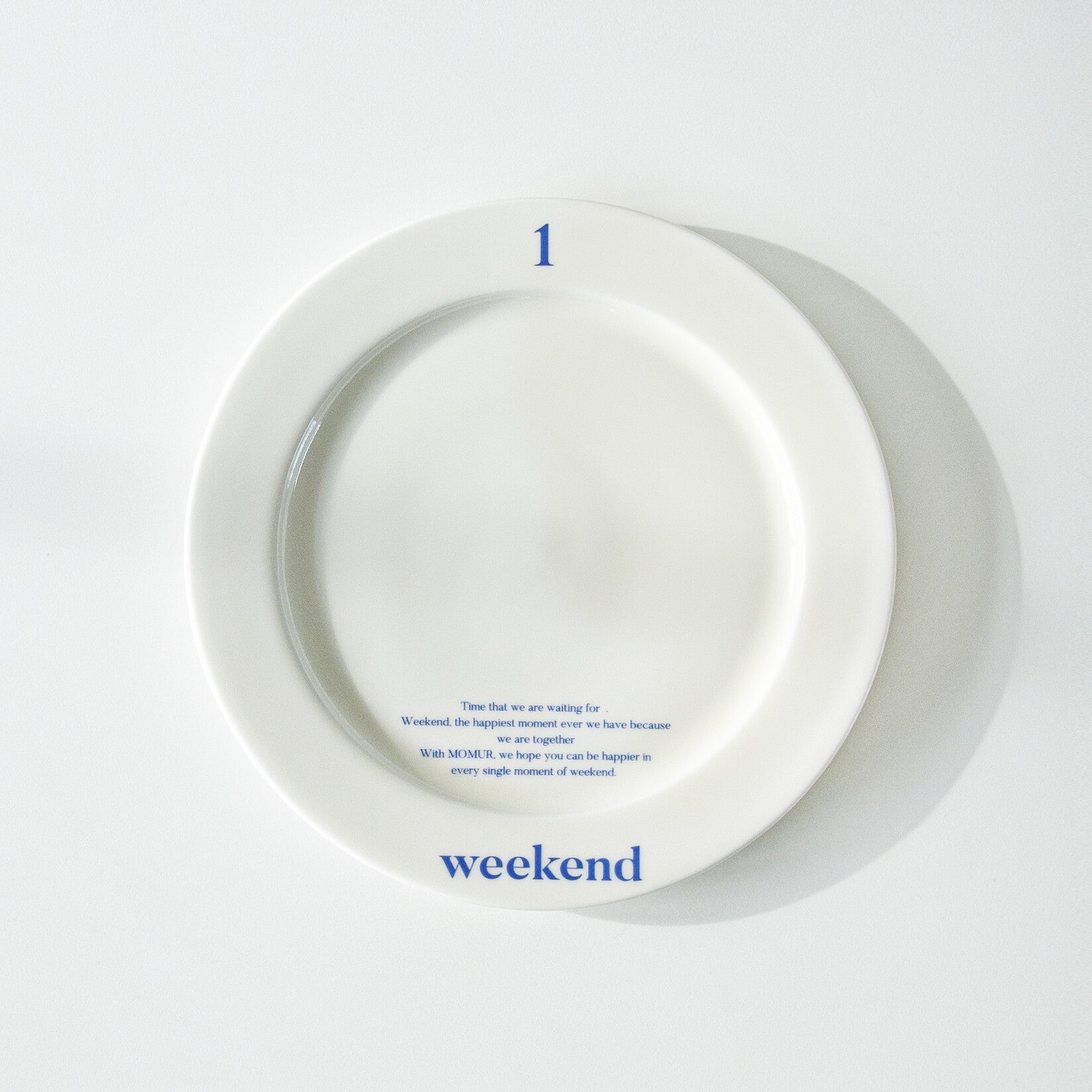 [weekend 2] Plate