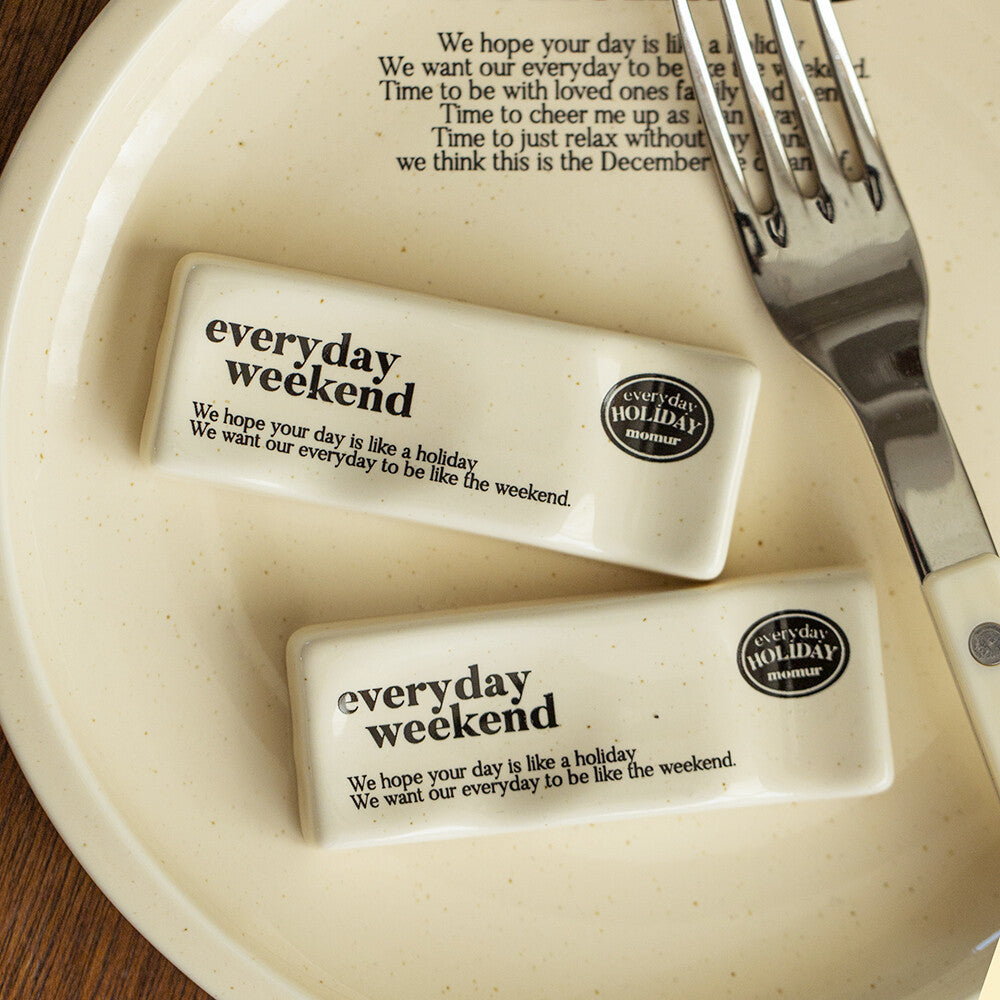 momur 'weekend 4' Holiday Cutlery Rest