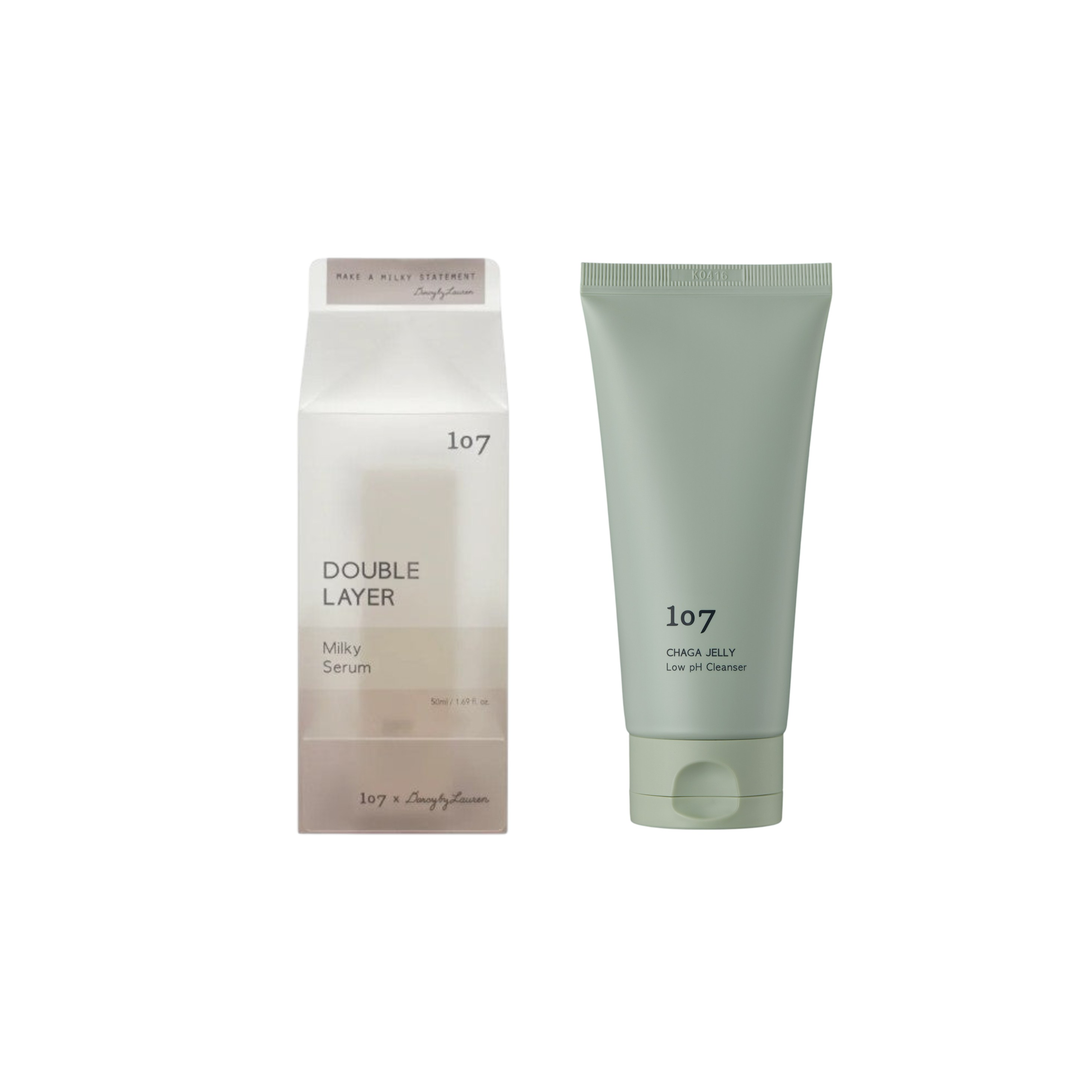 107 Milky Serum + Jelly Low pH Cleanser