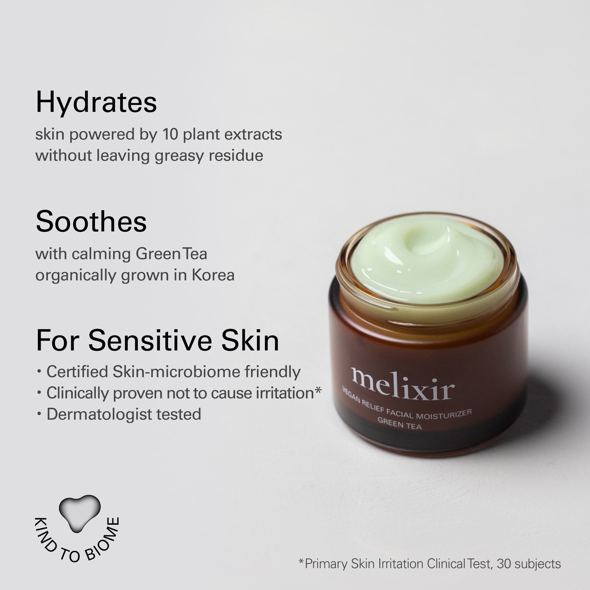 Melixir Green Tea Relief Facial Moisturizer(2.7 fl. oz./80ml)