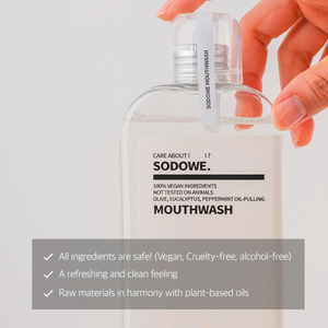 SODOWE. Vegan Oil-Pulling Mouthwash - Slowrecipe