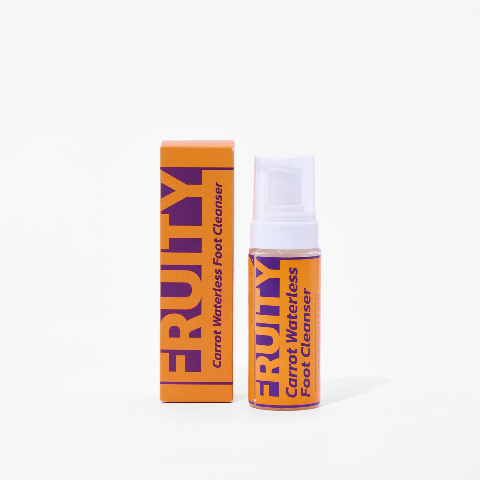 Fruitybasket Carrot Waterless Foot Cleanser - Slowrecipe